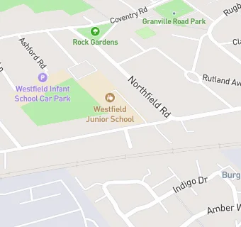 map for Westfield Junior School