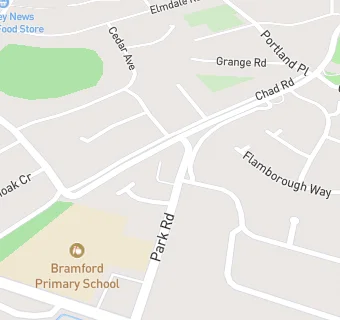 map for Bramford Stores