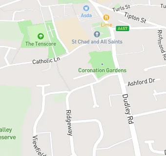 map for The Ridgeway Surgery