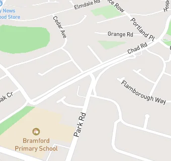 map for Bramford Off Licence