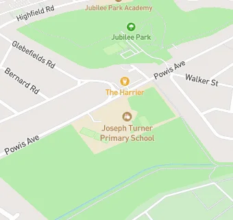 map for Joseph Turner Primary School