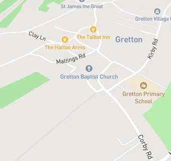 map for Gretton Surgery