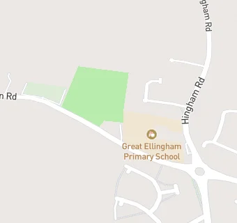 map for Great Ellingham Recreation Centre