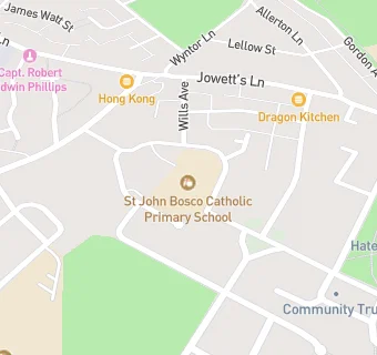 map for St John Bosco Catholic Primary School
