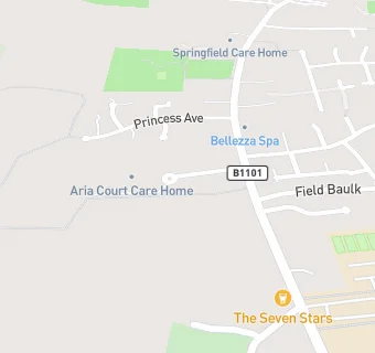 map for Aria Court Care Home