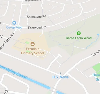 map for Ferndale Primary School