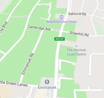 map for Emmanuel Parish Church Of Wylde Green