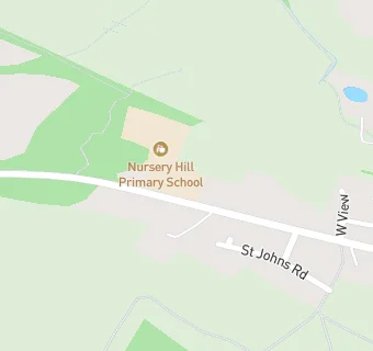 map for Nursery Hill Primary School