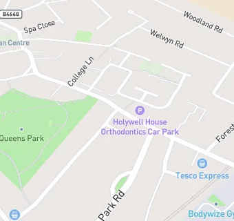 map for The Willows Care Home - HC-One