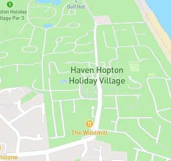 map for Hopton Holiday Village Garden Restaurant