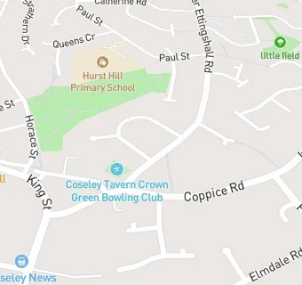 map for Coseley Tavern