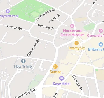 map for Trinity Lane Off Licence