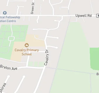 map for Cavalry Primary School Breakfast And After School Club