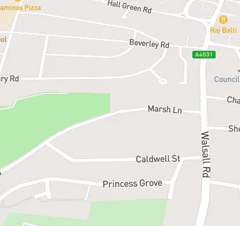 map for Marsh Lane Convenience Store