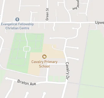 map for Cavalry Primary School