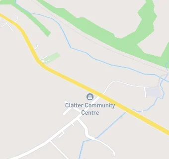 map for Clatter Community Centre