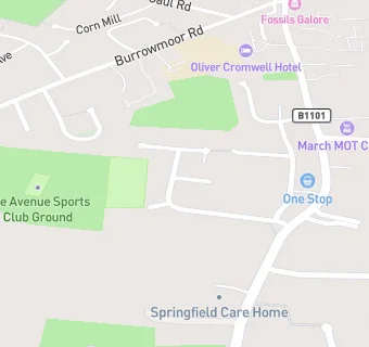 map for Bradshaw Court March