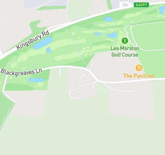 map for Lea Marston Shooting Club Ltd