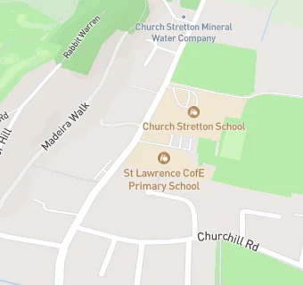 map for St Lawrence CofE Primary School