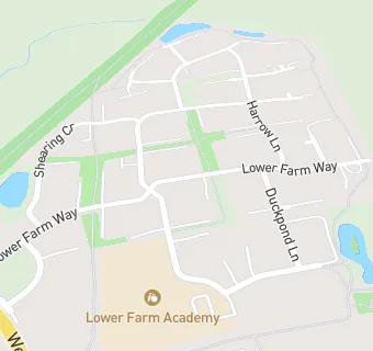 map for Lower Farm Academy