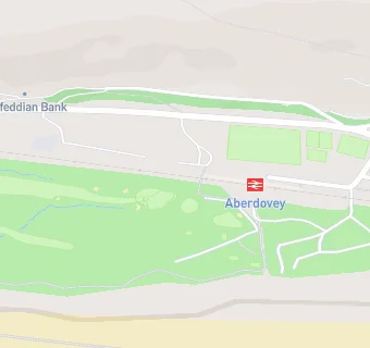 map for Aberdyfi Golf Club