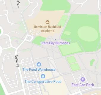 map for Bushfield Community College