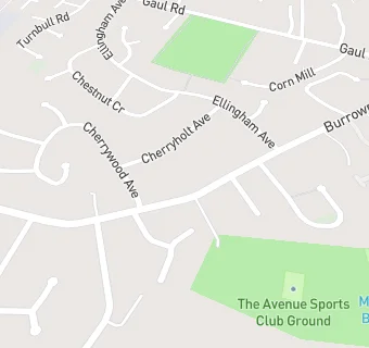 map for March Town Cricket Club