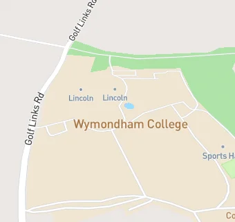 map for Wymondham College