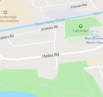 map for Hydes Local Express