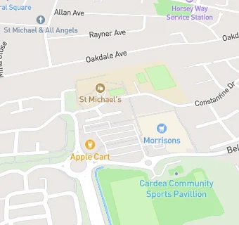 map for Morrisons (Filling Station)