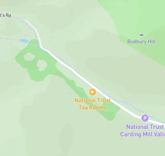 map for The National Trust