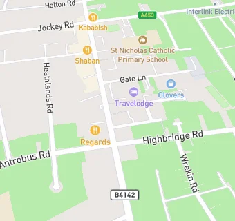 map for Travelodge