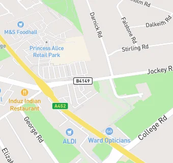 map for Royal Sutton Coldfield Club