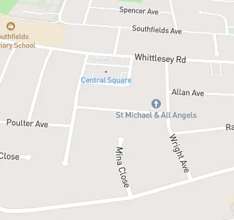 map for St Michael's Pre-School