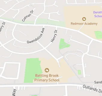 map for Battling Brook Primary School