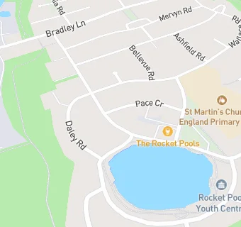 map for The Rocket Pool Inn