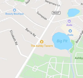map for Ashby Tavern