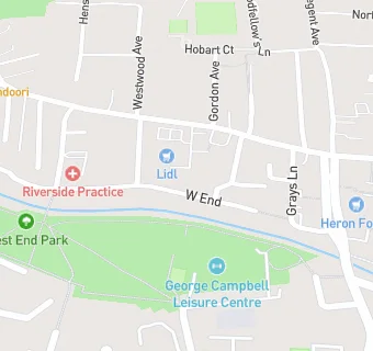 map for The Rookswood Club