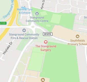 map for Mydentist, Peterborough Road, Stanground 