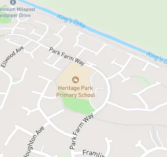 map for Heritage Park Primary School