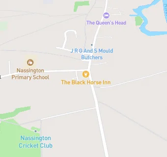 map for Nassington Pre School