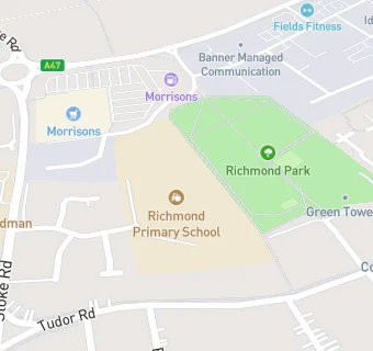 map for Richmond Primary School