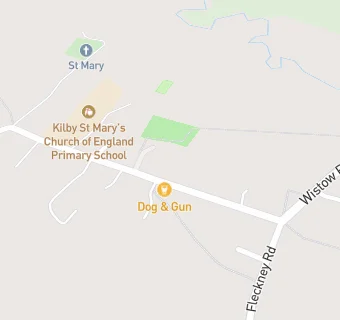 map for St Marys C Of E Primary School