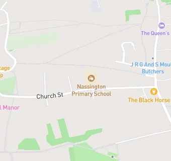 map for Nassington Primary School