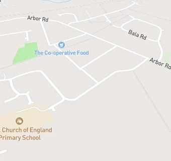 map for Croft C Of E Primary School