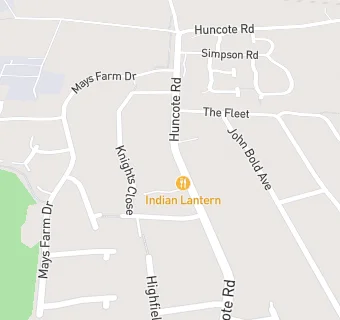 map for Indian Lantern