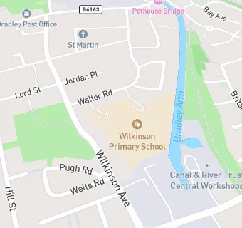 map for Wilkinson Primary School