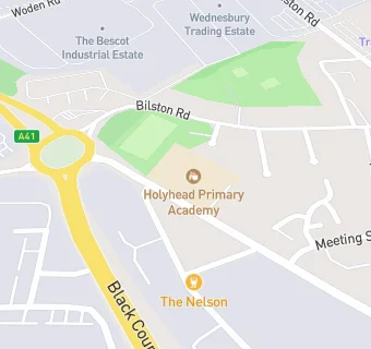 map for Holyhead Primary Academy