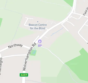 map for Ansty Cross Service Station