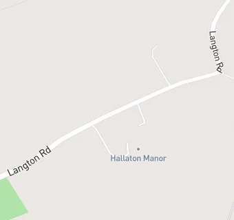 map for Hallaton Manor Ltd